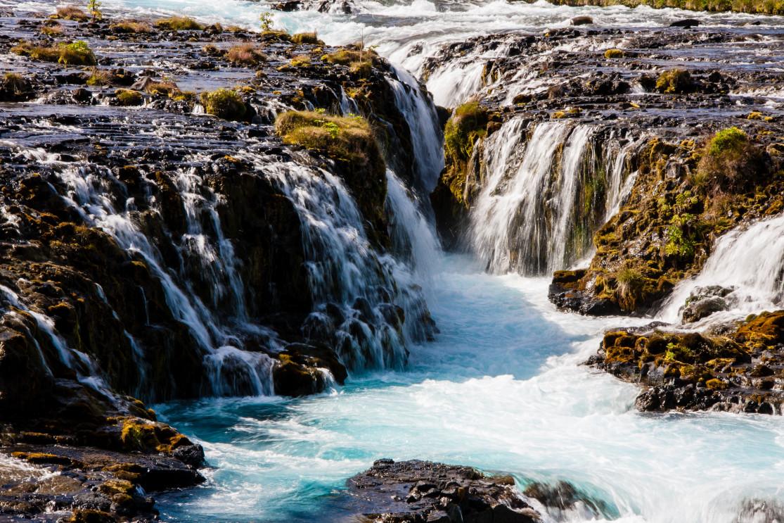 La cascade Brúarfoss