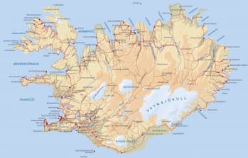 Les cartes d'Islande