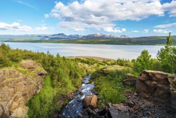 Lagarfljót : le lac lögurinn