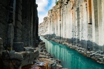 Le canyon Stuðlagil (Studlagil)
