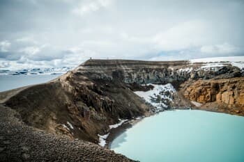 Askja : le volcan et sa caldeira