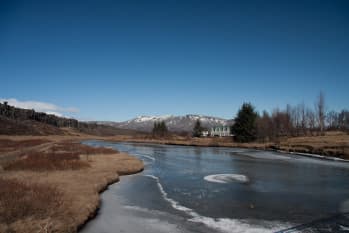 Le cercle d'or en hiver