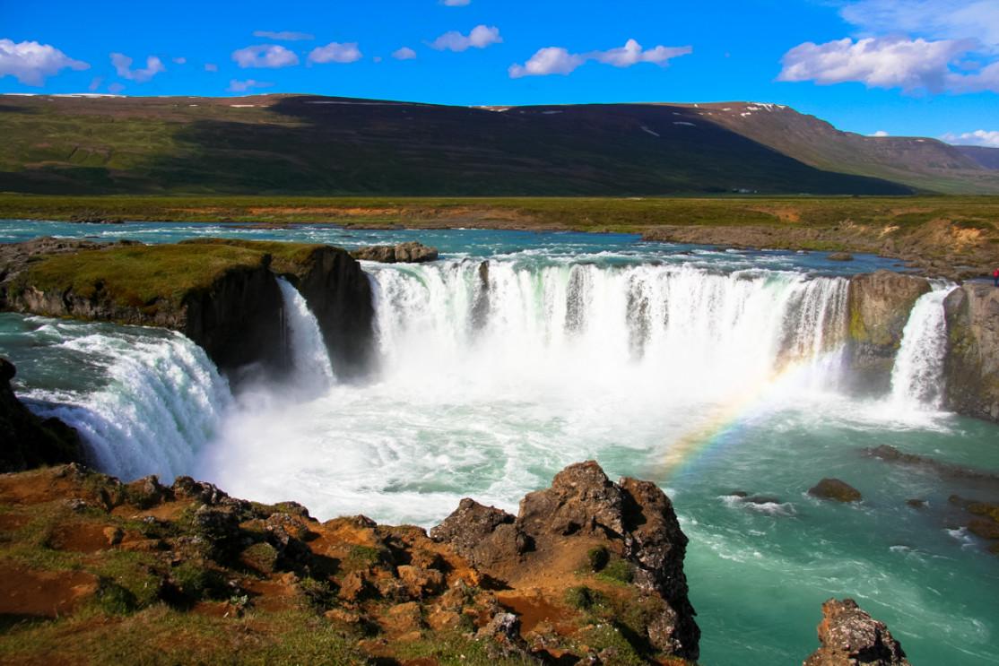 La cascade Goðafoss