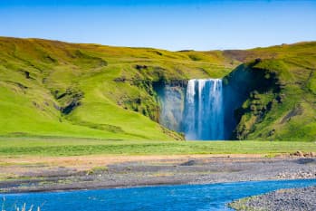 La cascade Skógafoss
