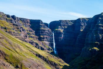 La randonnée de Strútsfoss