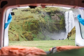 Le van en Islande
